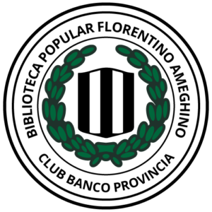 logo biblioteca popular florentino ameghino club banco provincia